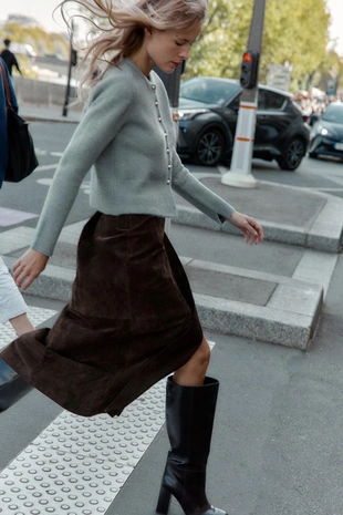 Кардиган с пуговицами-шариками- Заказать в России