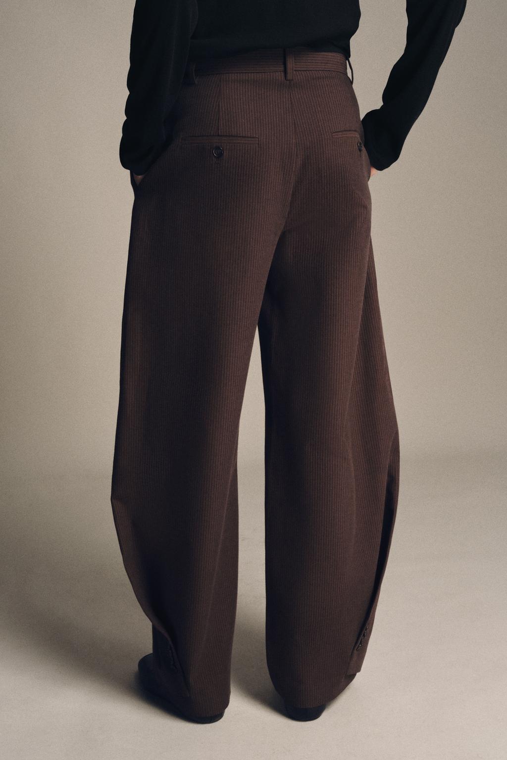 БРЮКИ В ПОЛОСКУ — ZW COLLECTION