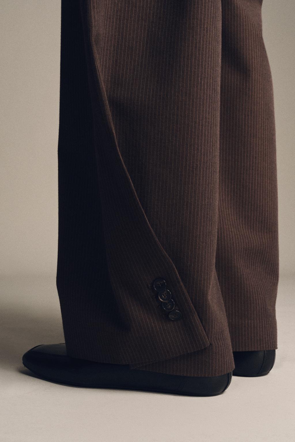 БРЮКИ В ПОЛОСКУ — ZW COLLECTION