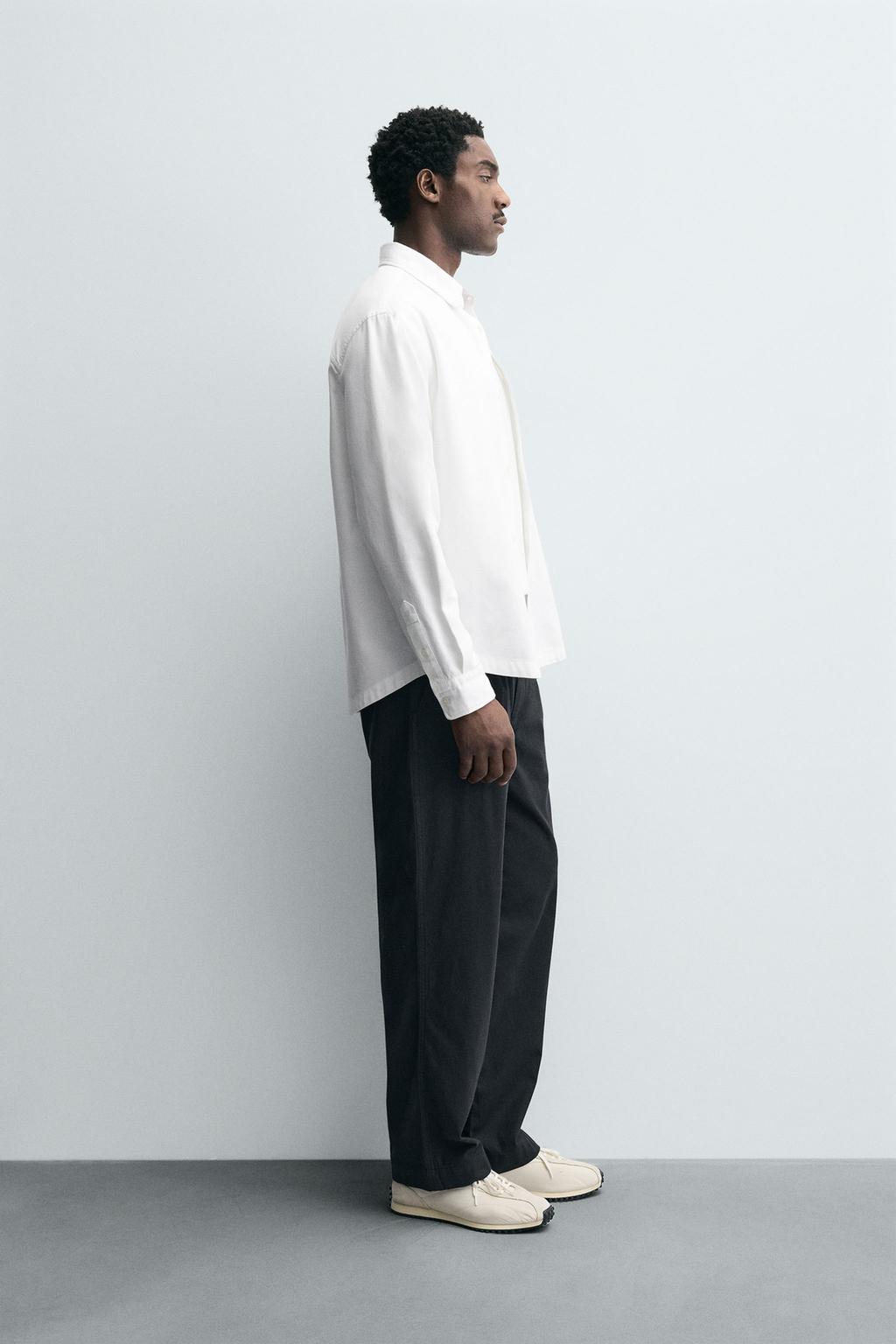 БРЮКИ RELAXED FIT СО СКЛАДКАМИ