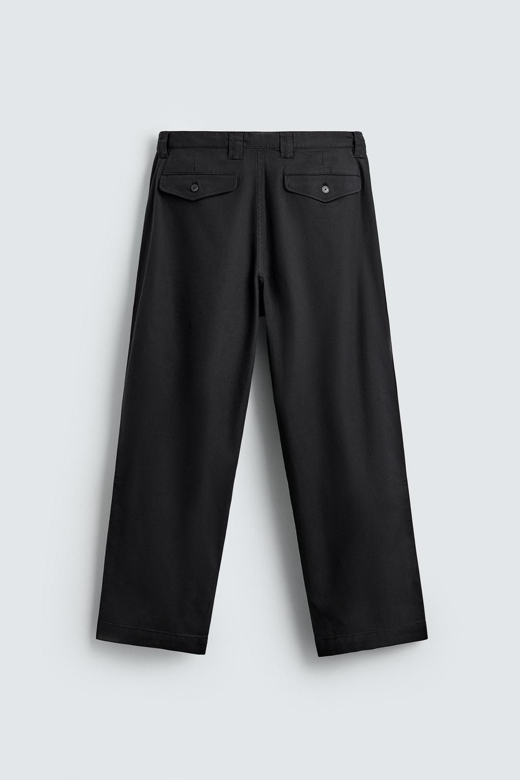БРЮКИ RELAXED FIT СО СКЛАДКАМИ