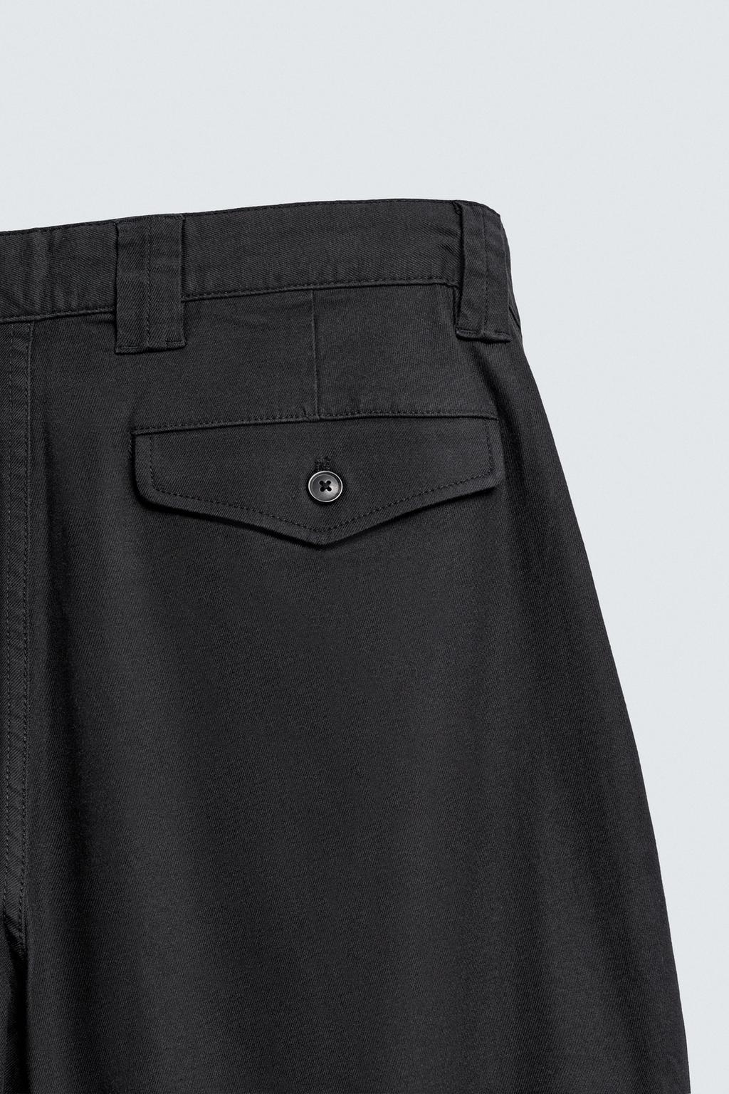 БРЮКИ RELAXED FIT СО СКЛАДКАМИ