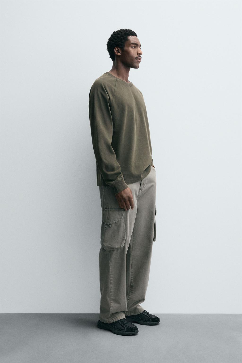 ФУТБОЛКА RELAXED FIT С ЭФФЕКТОМ ПОТЕРТОСТИ