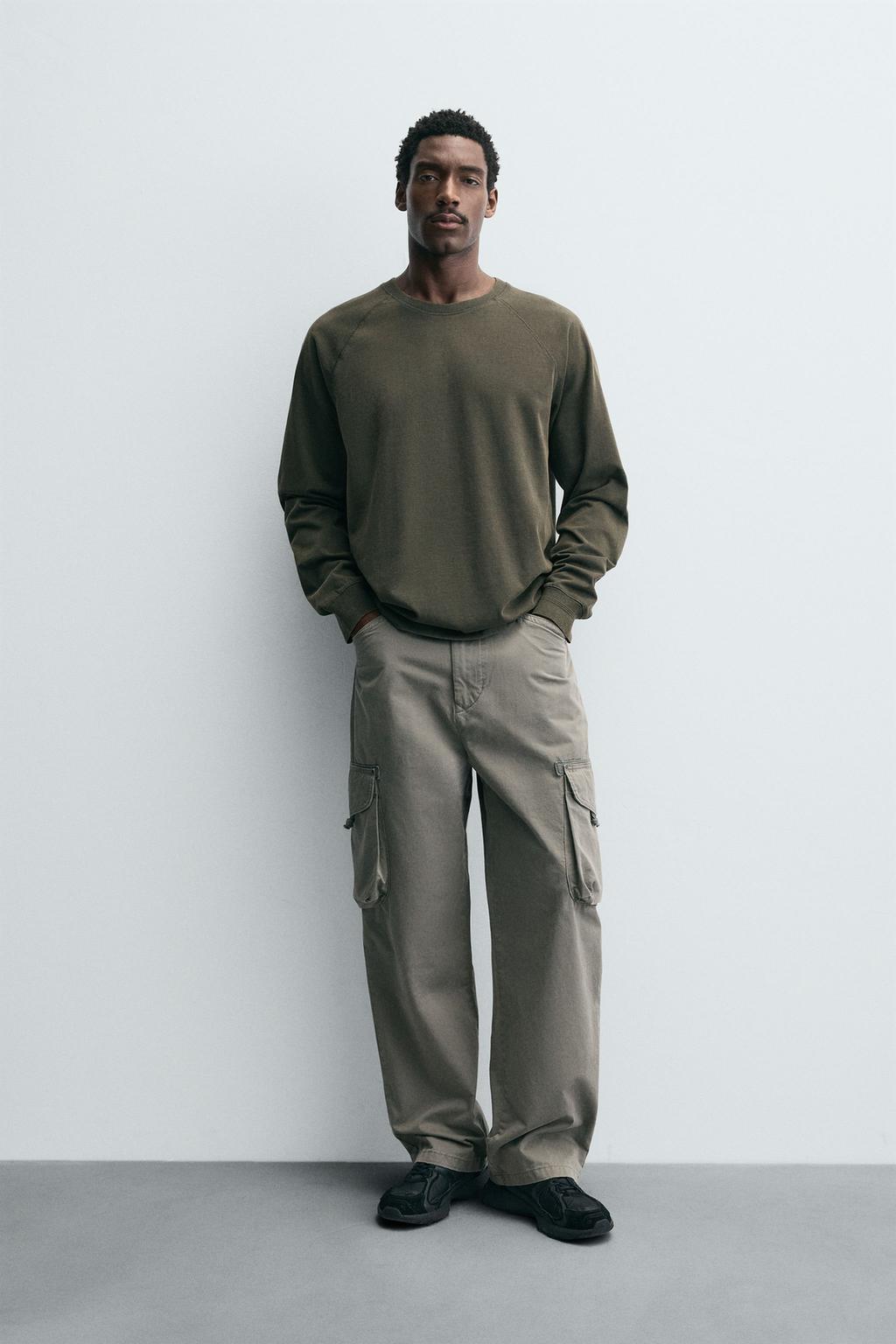 ФУТБОЛКА RELAXED FIT С ЭФФЕКТОМ ПОТЕРТОСТИ