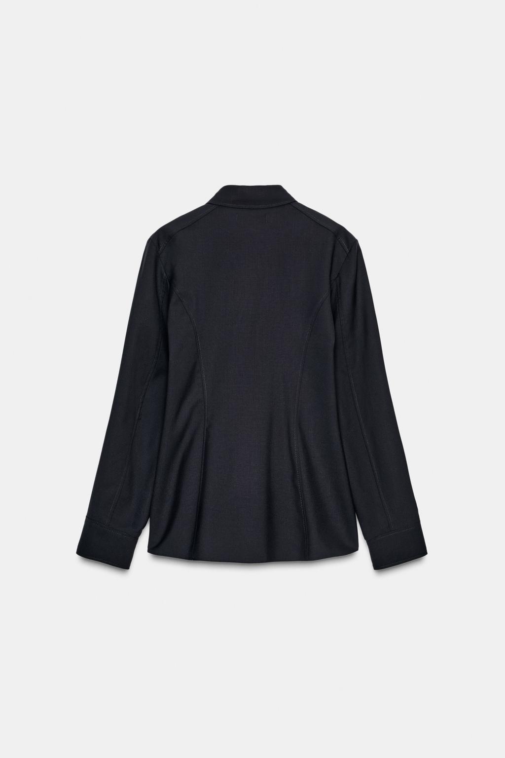РУБАШКА ИЗ 100% ШЕРСТИ — ZW COLLECTION