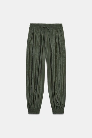 Брюки с манжетами