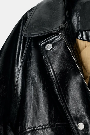 Куртка с воротником из искусственного меха — ZW COLLECTION- Заказать в России