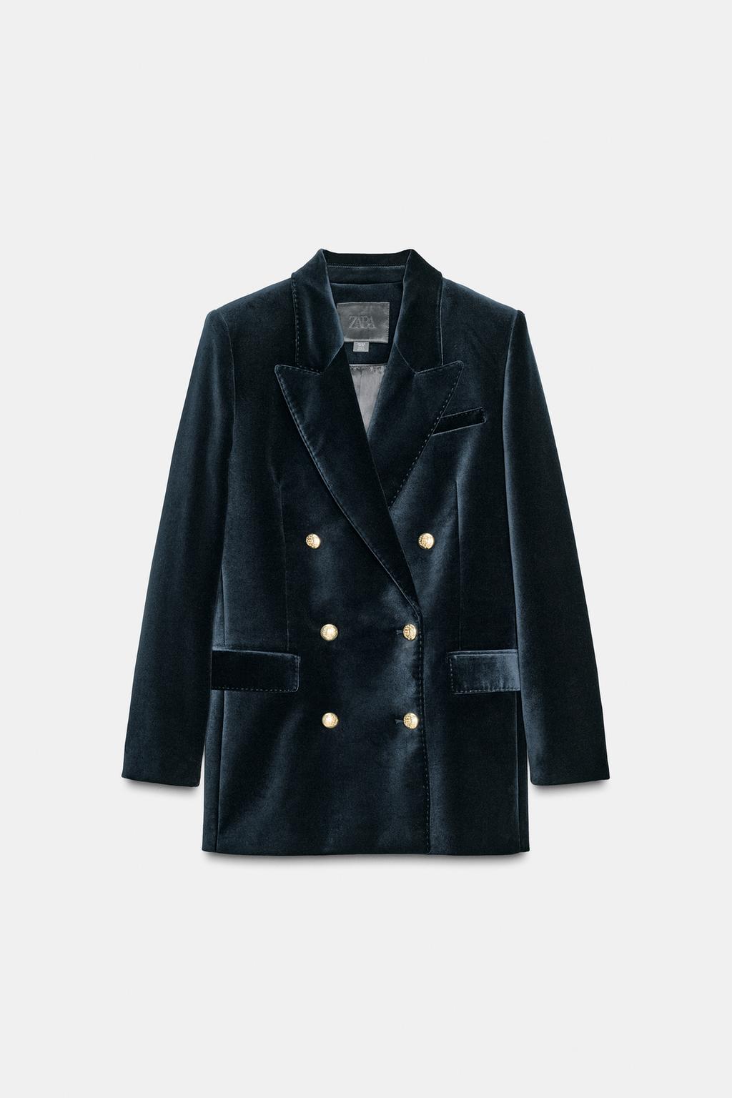БАРХАТНЫЙ БЛЕЙЗЕР — ZW COLLECTION LIMITED EDITION