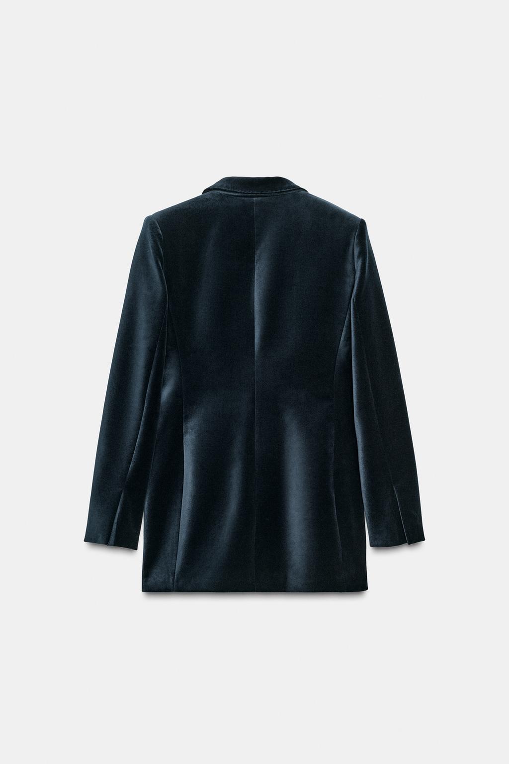 БАРХАТНЫЙ БЛЕЙЗЕР — ZW COLLECTION LIMITED EDITION