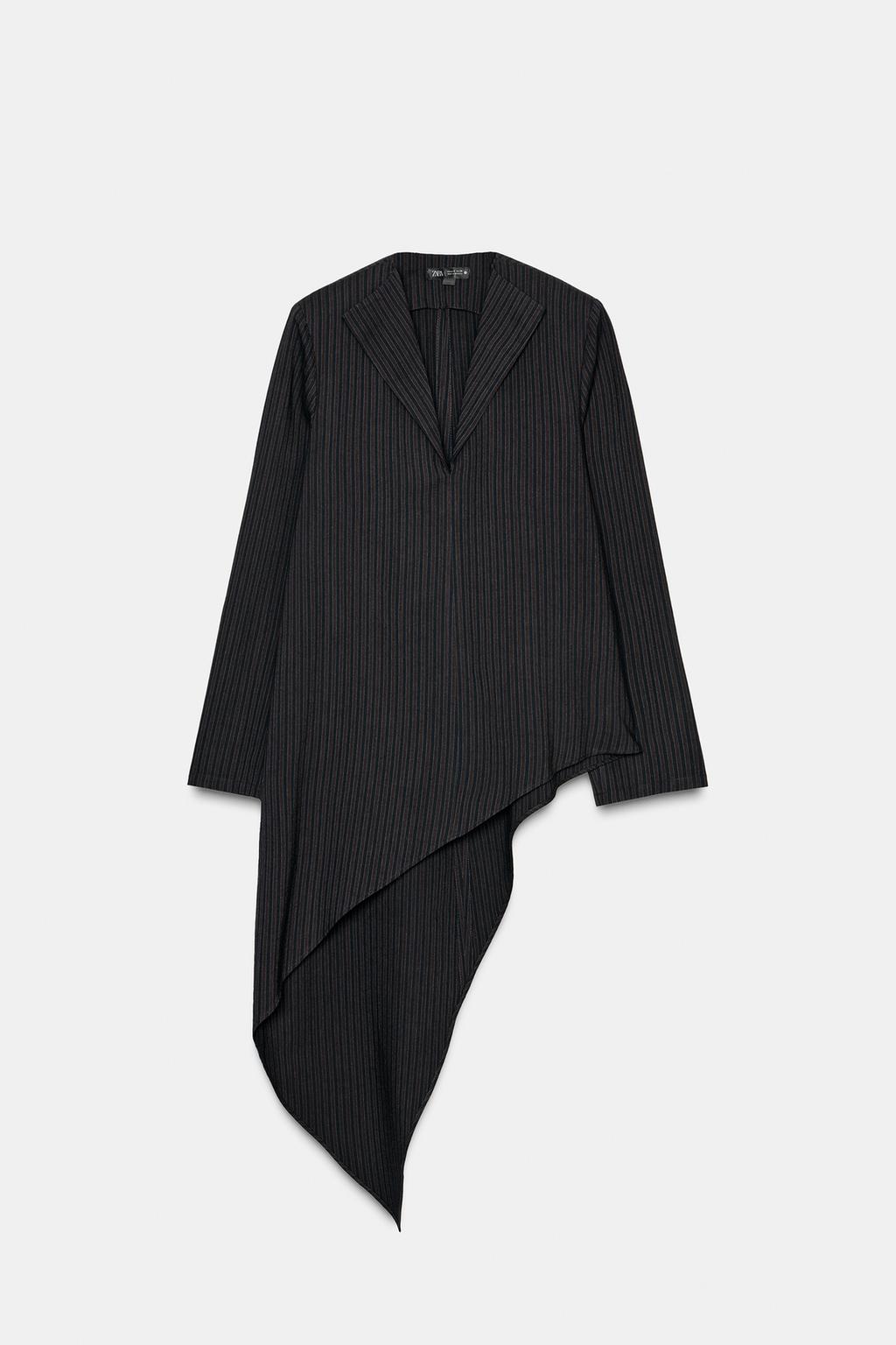 АСИММЕТРИЧНЫЙ ТОП В ПОЛОСКУ — ZW COLLECTION