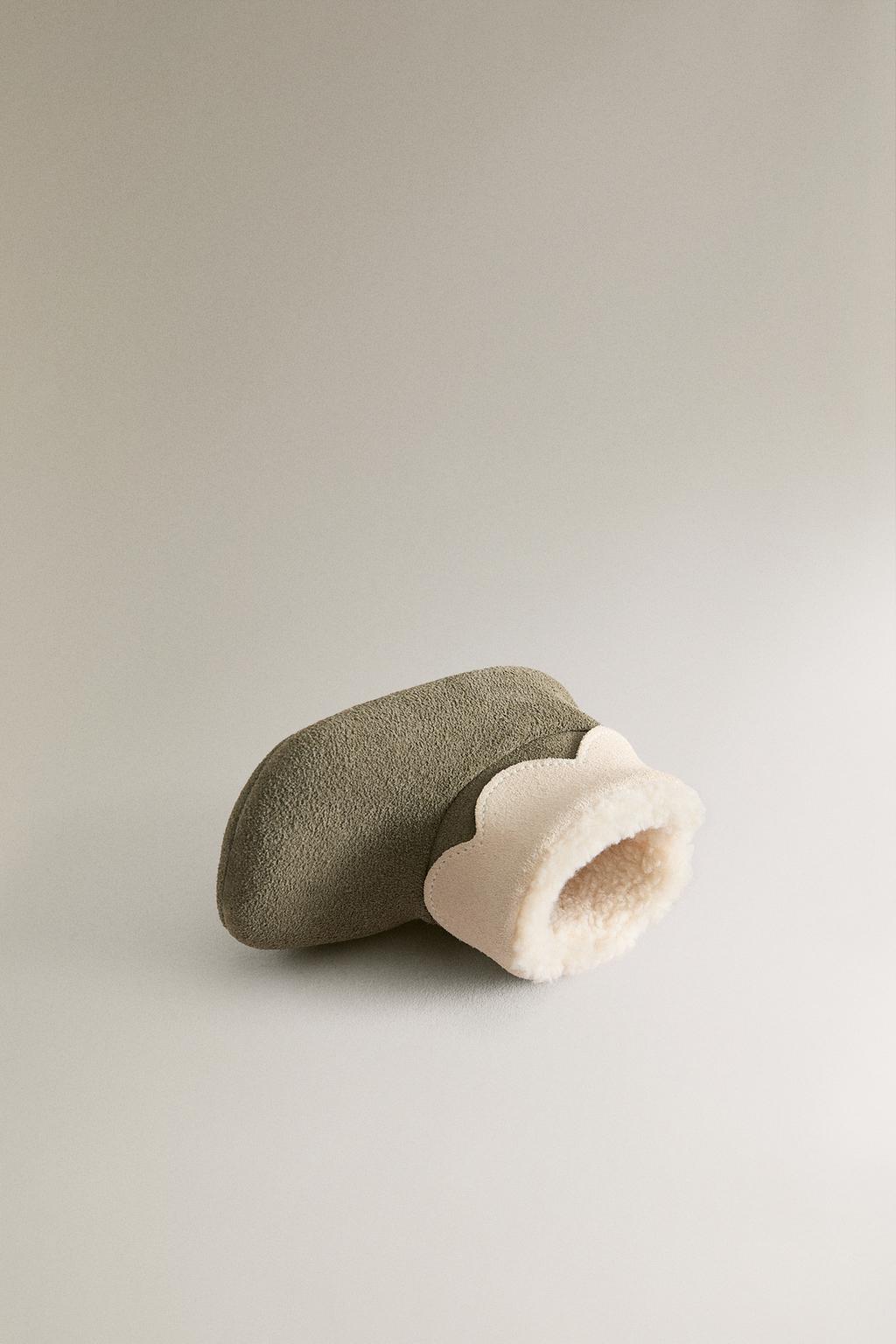 Туфли-ботиночки кожаные для эльфов на рождество