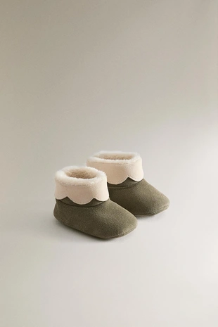 Туфли-ботиночки кожаные для эльфов на рождество- Заказать в России