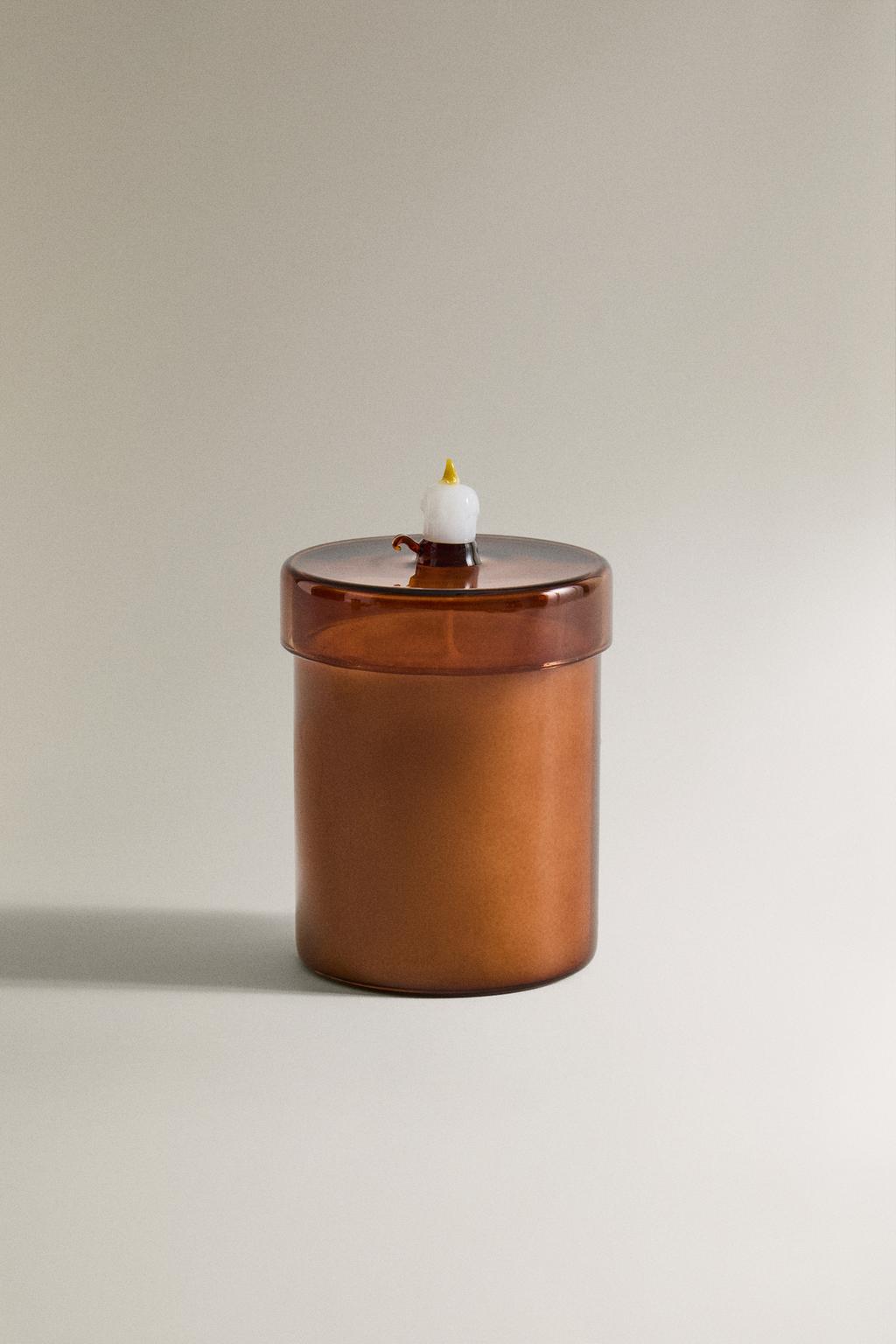 (220 g) солёная карамель borosilicate ароматическая свеча