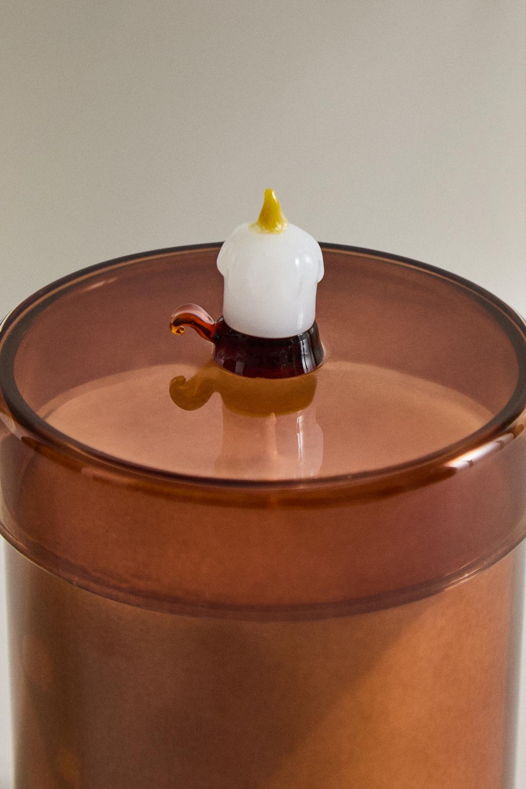 (220 g) солёная карамель borosilicate ароматическая свеча