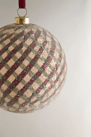 Елочное украшение шар-бублик- Заказать в России