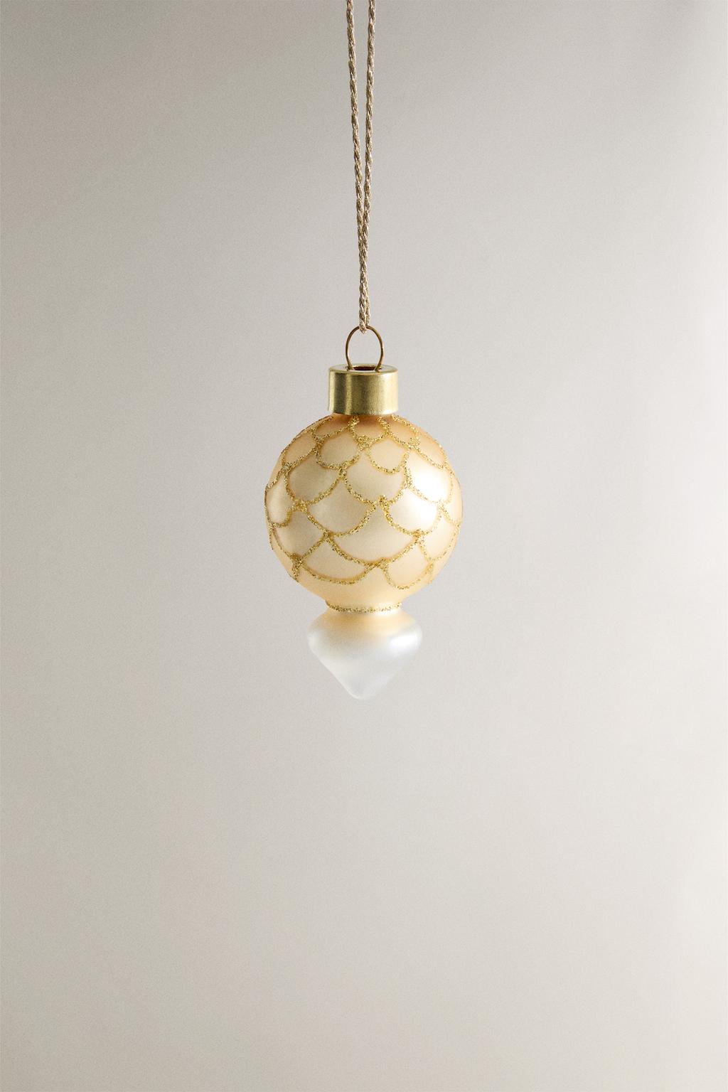 Новогодняя игрушка для ёлки mini bauble