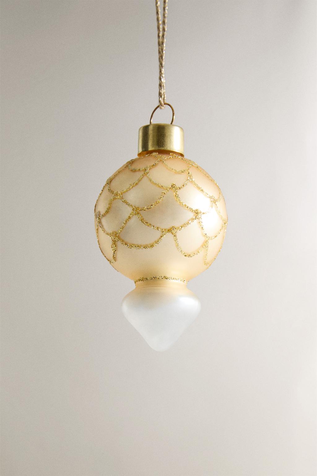 Новогодняя игрушка для ёлки mini bauble