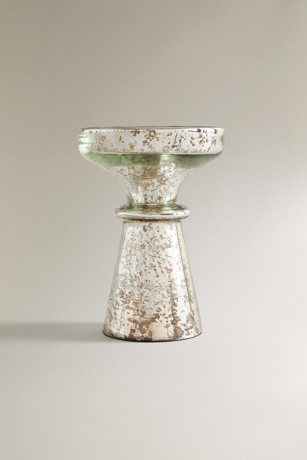 Высокий подсвечник для чая tall antique christmas
