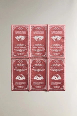 Набор бумажных рождественских салфеток (упаковка из 30 штук)- Заказать в России