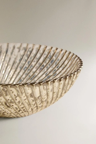 Блестящая стеклянная рождественская чаша- Заказать в России