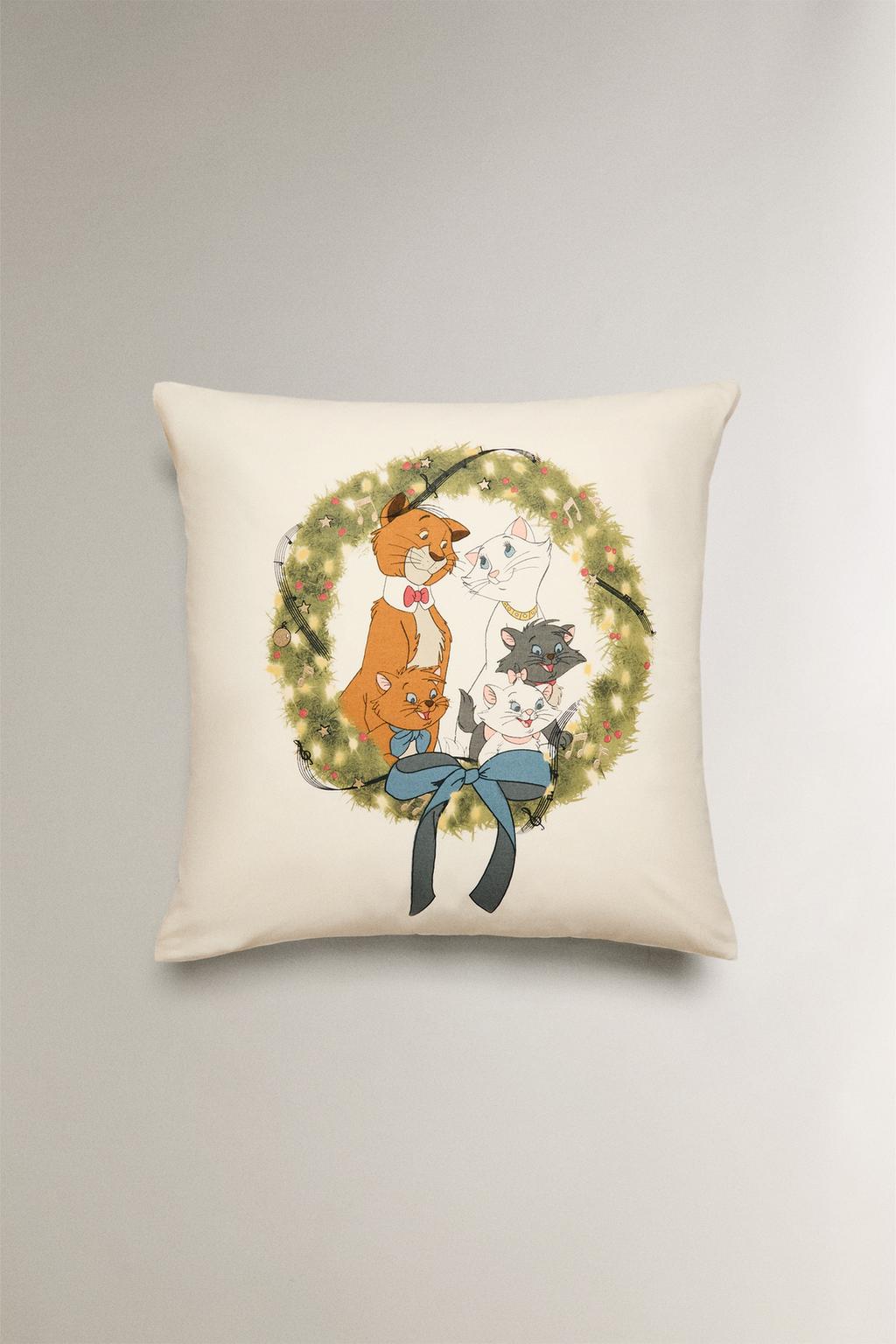 Детская наволочка для подушки the aristocats © disney на рождество