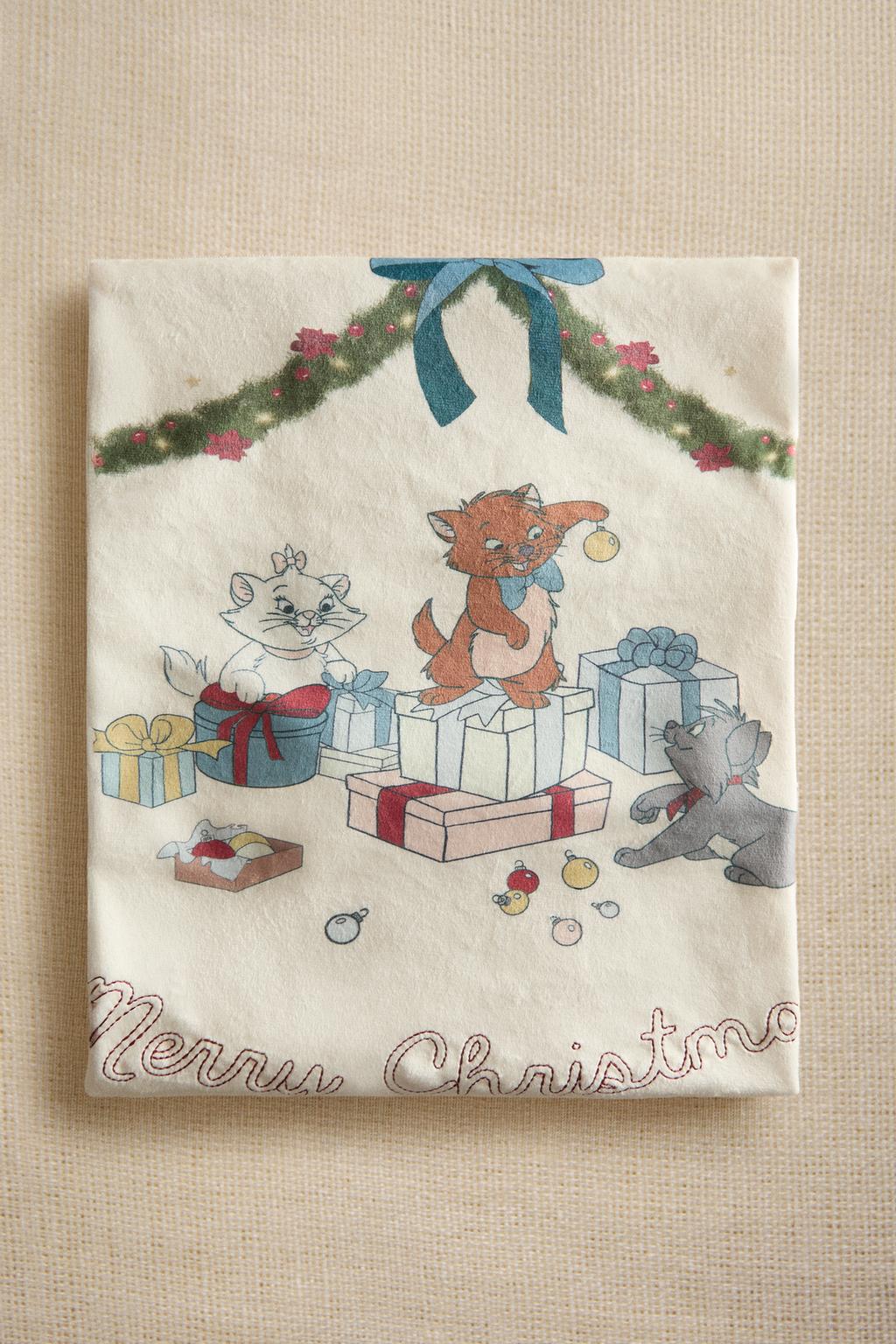 Плед из флиса для детей the aristocats © disney на рождество
