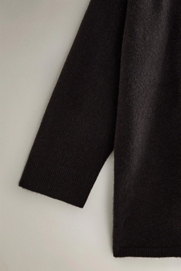 Водолазка из кашемира с высоким воротом