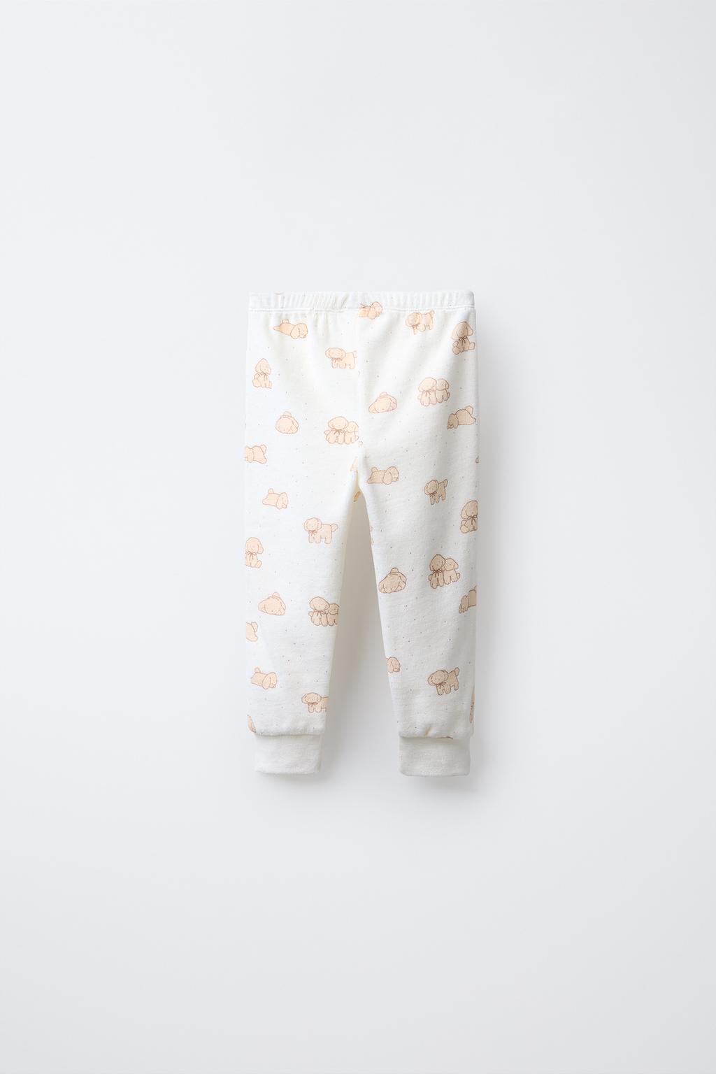 2-6 ЛЕТ/ ВЕЛЮРОВАЯ ПИЖАМА С СОБАЧКАМИ