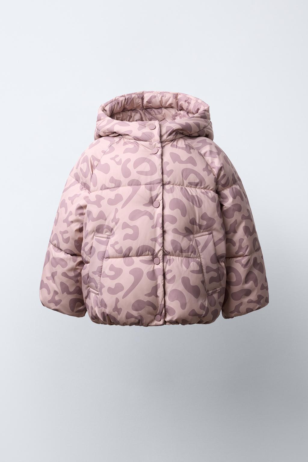 ПАЛЬТО С АНИМАЛИСТИЧЕСКИМ ПРИНТОМ WATER REPELLENT