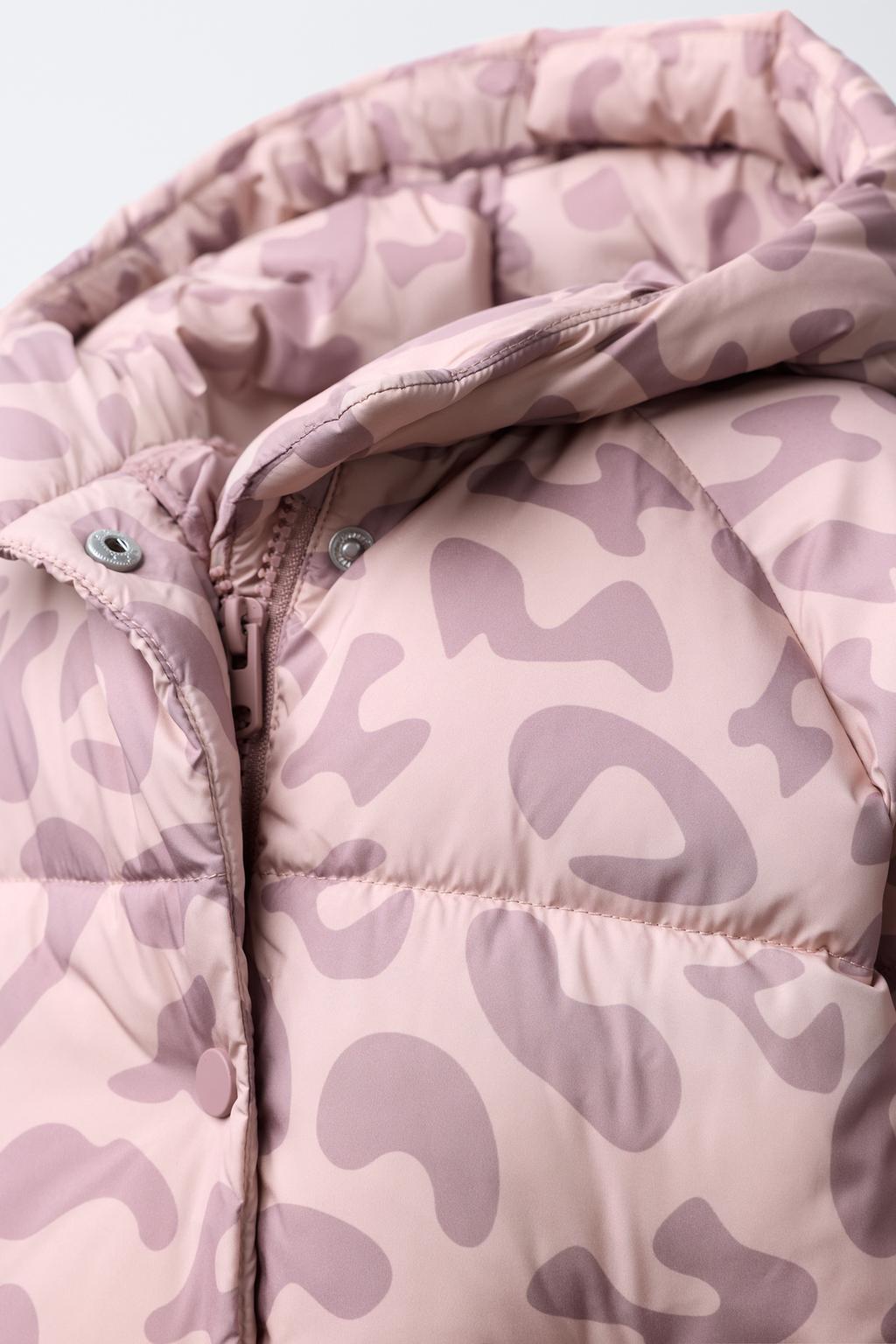 ПАЛЬТО С АНИМАЛИСТИЧЕСКИМ ПРИНТОМ WATER REPELLENT
