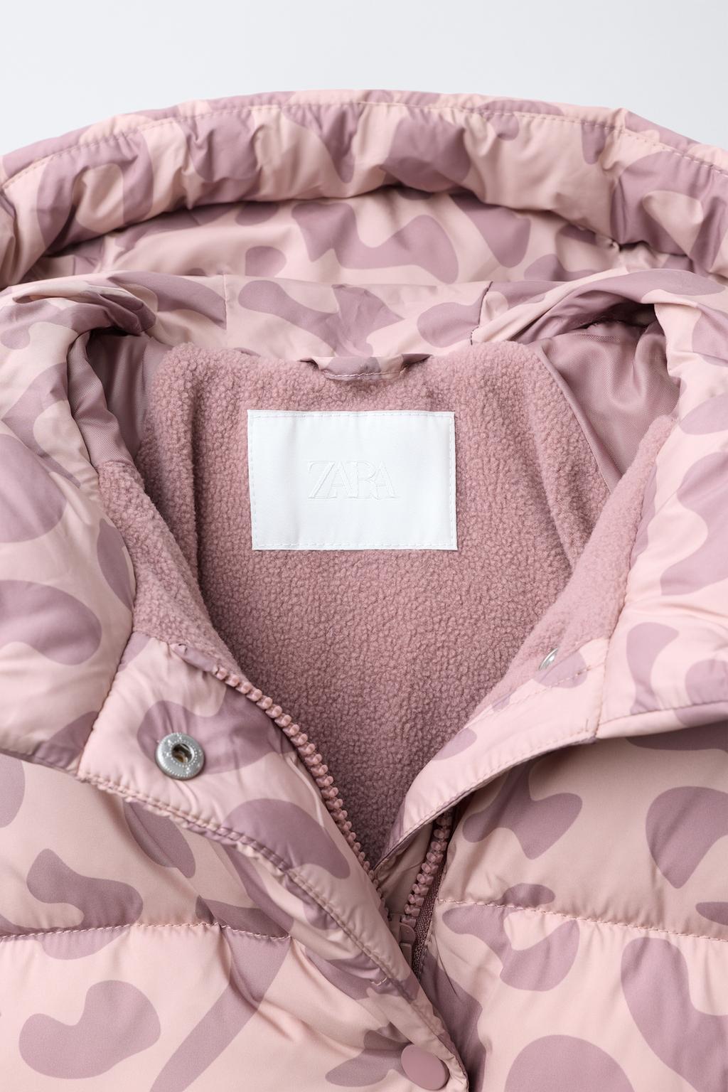 ПАЛЬТО С АНИМАЛИСТИЧЕСКИМ ПРИНТОМ WATER REPELLENT