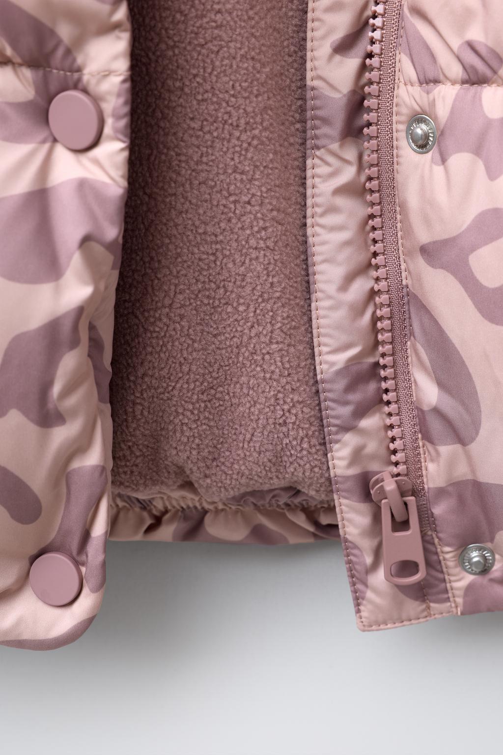 ПАЛЬТО С АНИМАЛИСТИЧЕСКИМ ПРИНТОМ WATER REPELLENT
