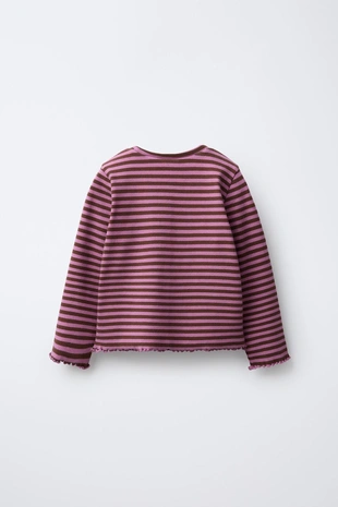 Футболка из ткани в полоску- Заказать в России