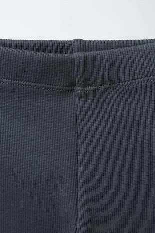 Комплект из толстовки с принтом и легинсов в рубчик- Заказать в России