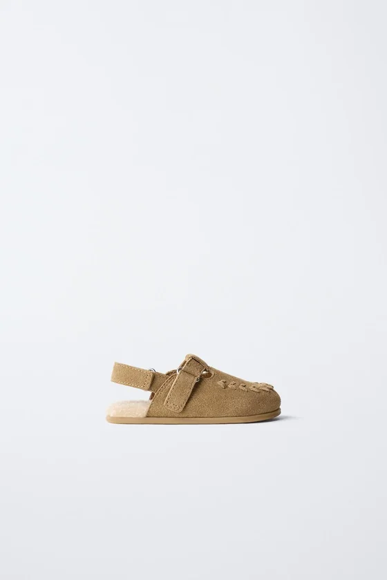 Клоги из натуральной кожи barefoot