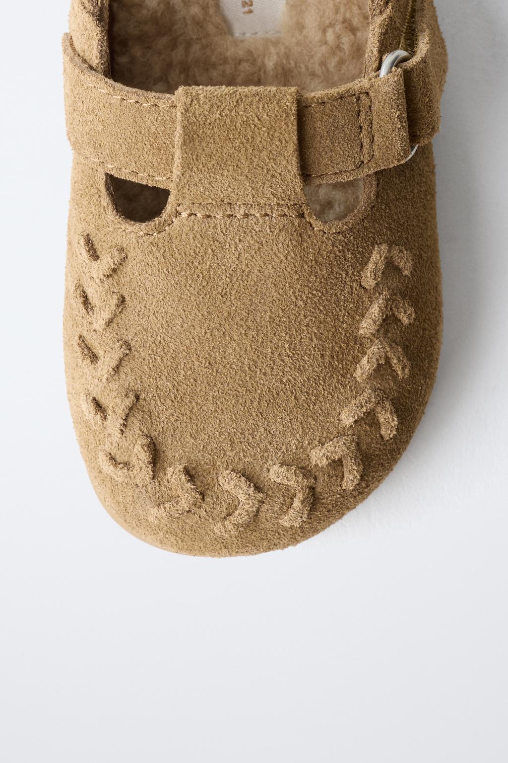 Клоги из натуральной кожи barefoot