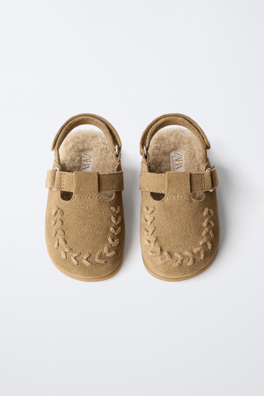Клоги из натуральной кожи barefoot