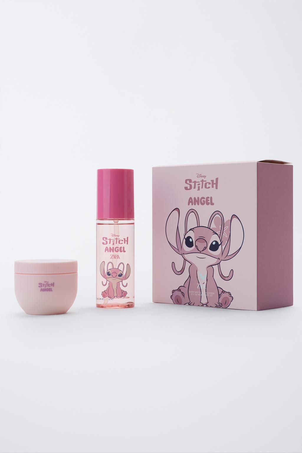 Набор stitch angel © disney body mist & body lotion (100мл + 150мл) (3.4 жидких унций + 5.07 жидких унций)