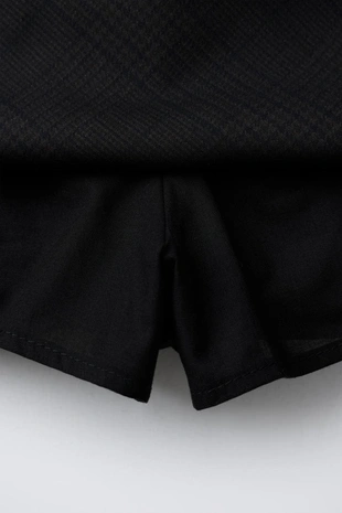 Юбка-шорты в клетку- Заказать в России