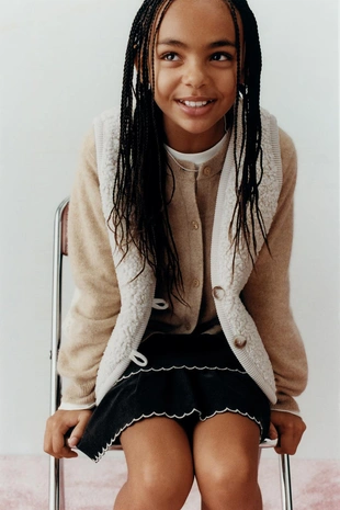 Юбка-шорты из микровельвета- Заказать в России