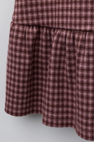 Сарафан в клетку с бантами- Заказать в России