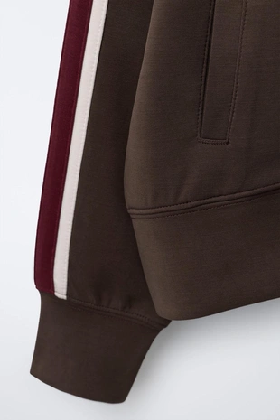 Олимпийка с полосами из модала- Заказать в России