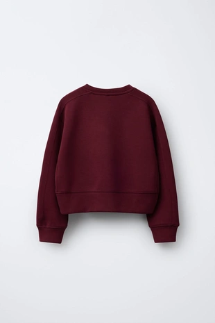 Толстовка с рельефной надписью- Заказать в России