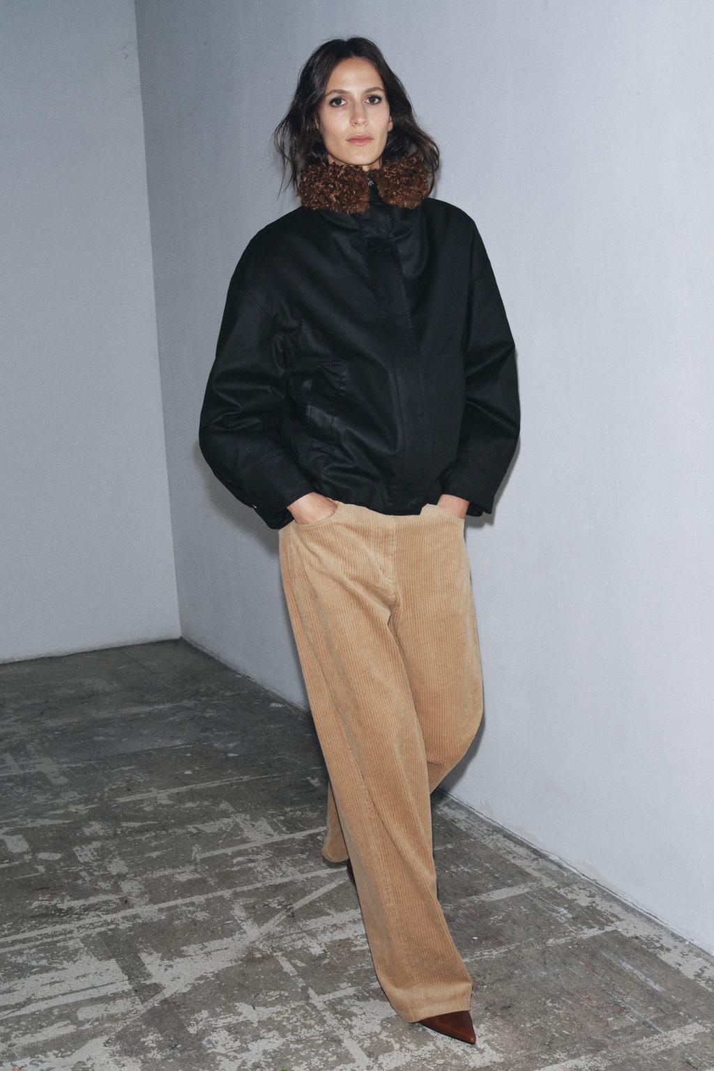 БОМБЕР ИЗ ИСКУССТВЕННОЙ ОВЧИНЫ — ZW COLLECTION