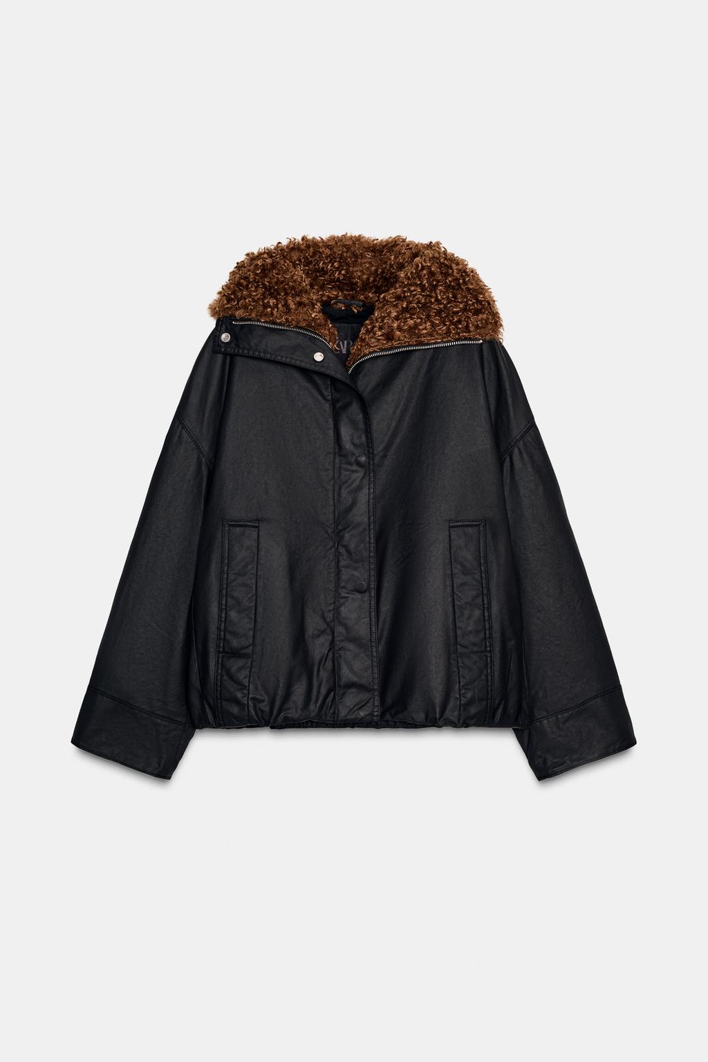 БОМБЕР ИЗ ИСКУССТВЕННОЙ ОВЧИНЫ — ZW COLLECTION
