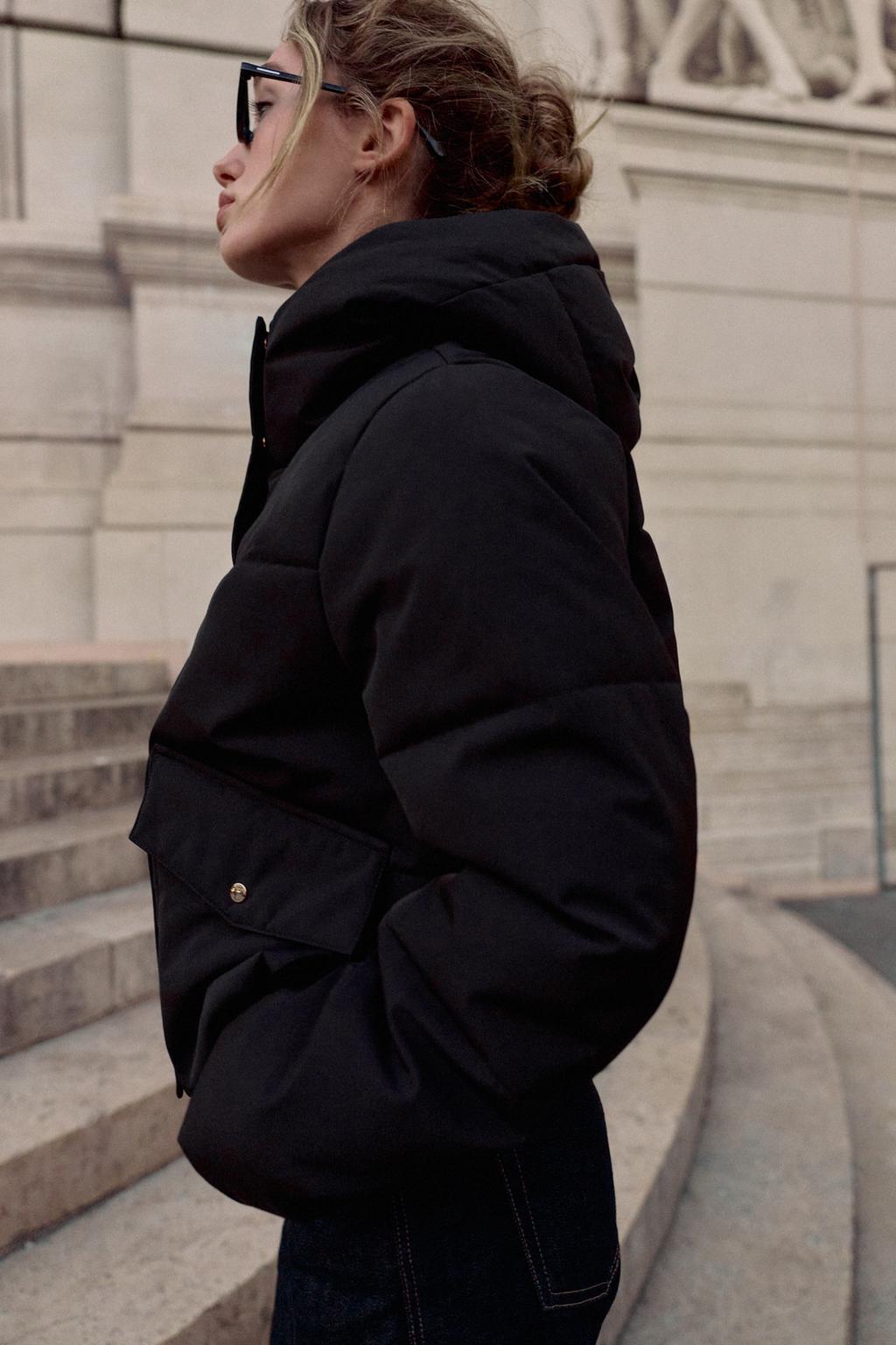 КОРОТКИЙ АНОРАК С КАПЮШОНОМ WATER REPELLENT WINDPROOF