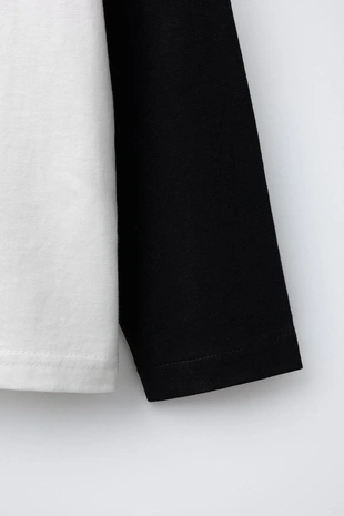 Лонгслив с надписью и двойными рукавами- Заказать в России