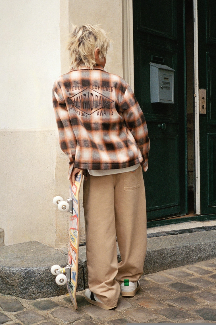 Брюки-шаровары с разрезами