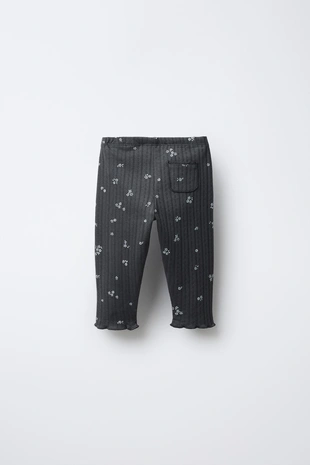 Купить Zara Легинсы с цветочным принтом