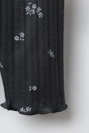 Dark anthracite | 1165/634/898 - Zara Легинсы с цветочным принтом